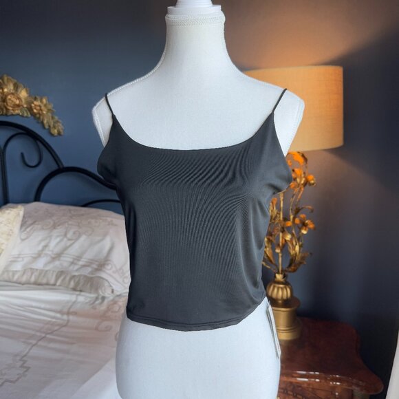NWT Black Stretchy Tank Top - Picture 1 of 8